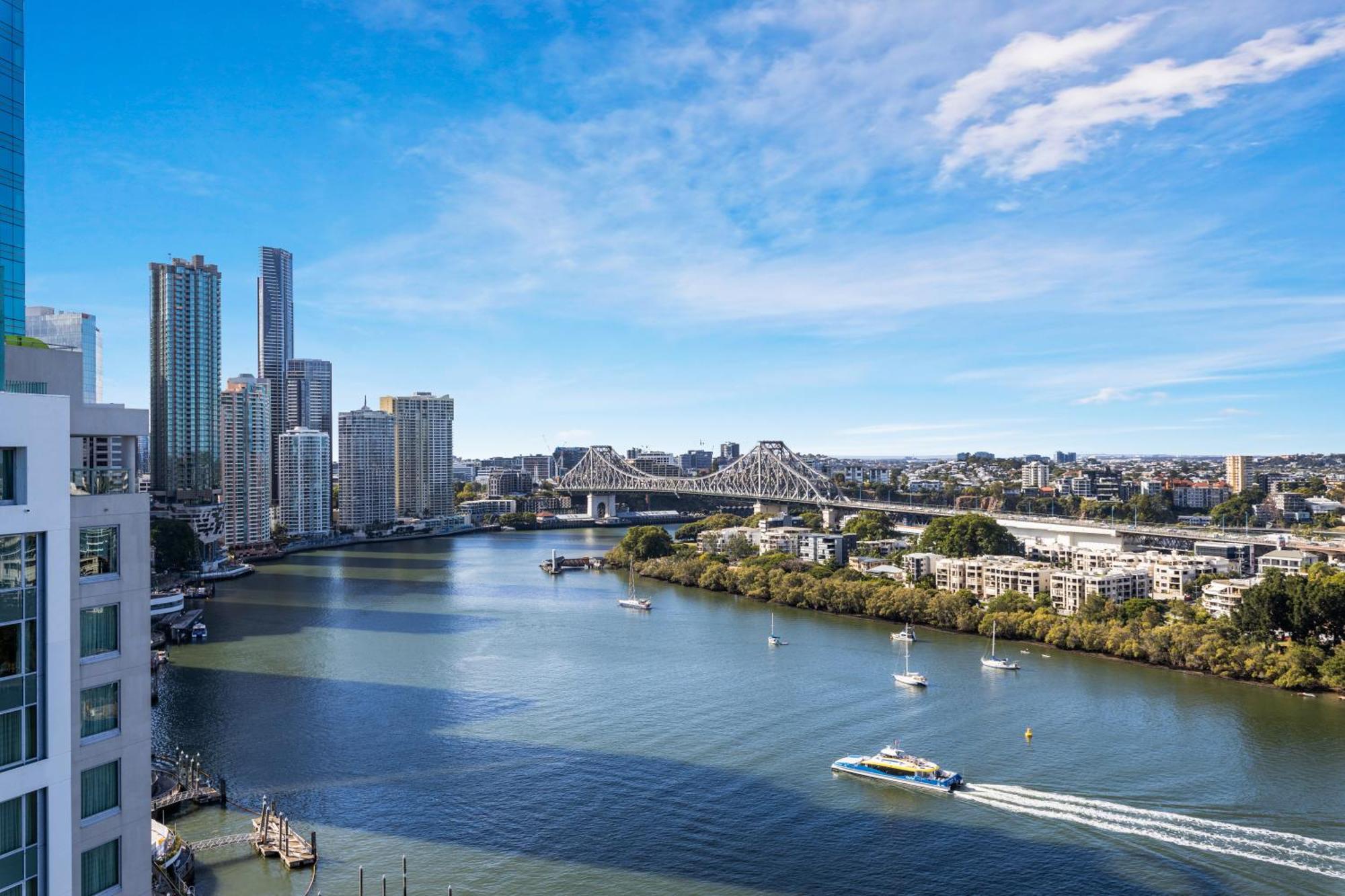 Stamford Plaza Brisbane Hotel Eksteriør billede Brisbane River