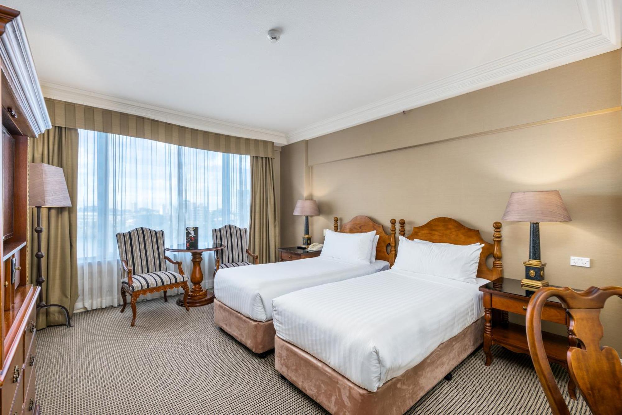 Stamford Plaza Brisbane Hotel Eksteriør billede A room at the hotel
